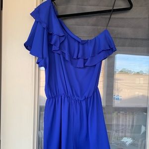Blue Karlie romper